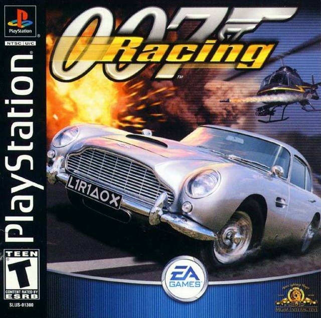 007 Racing PlayStation Front Cover