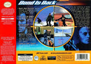007 The World Is Not Enough Back Cover - Nintendo 64 Pre-Played