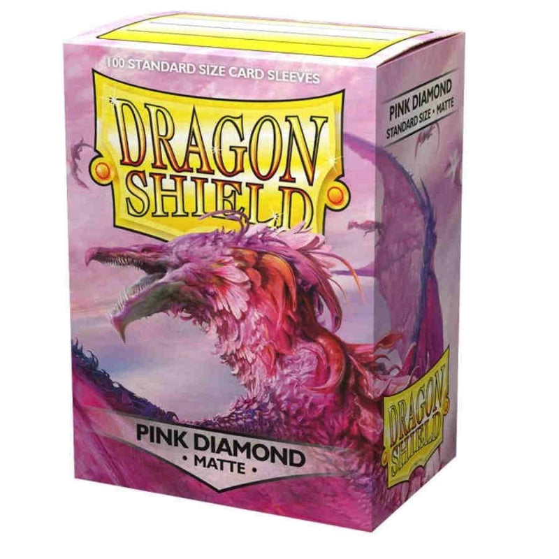 Dragon Shields (100) Matte - Pink Diamond