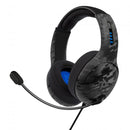 PS4 PS5 LVL50 Stereo Wired Headset - Black Camo