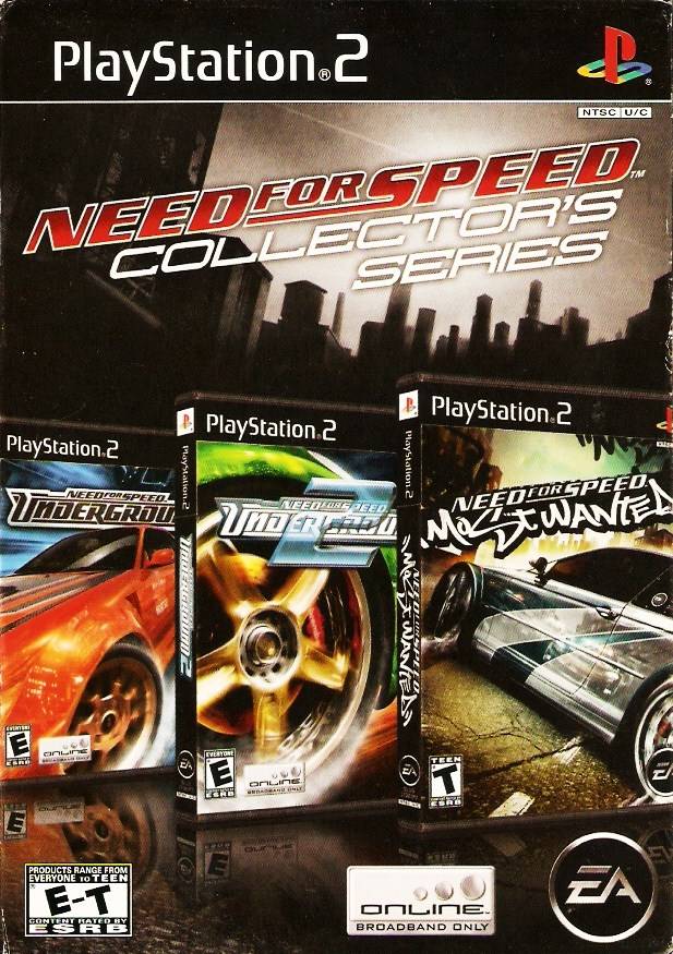 Need for Speed Collector's Series Front Cover - Playstation 2 Pre-Played