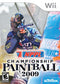NPPL Championship Paintball 09 Front Cover - Nintendo Wii Pre-Played