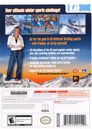 Winter Sports 2: The Next Challenge Back Cover - Nintendo Wii Pre-Played