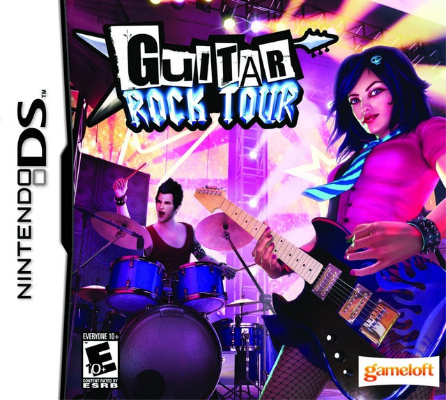 Guitar Rock Tour Front Cover - Nintendo DS Pre-Played