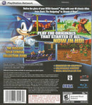 Sonic's Ultimate Genesis Collection Back Cover - Playstation 3 Pre-Played