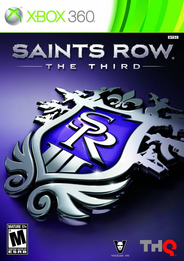 Saints Row The Third Front Cover - Xbox 360 Pre-Played