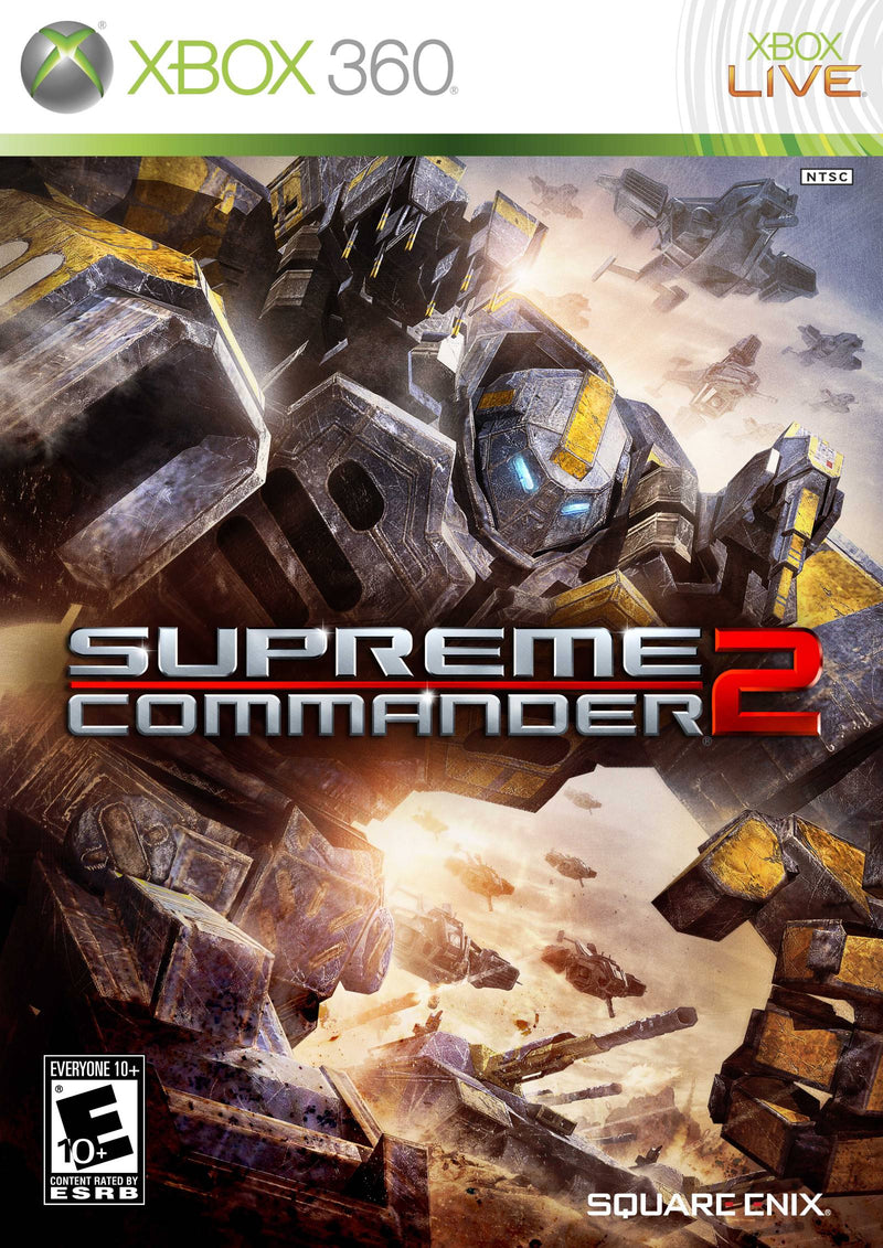 Supreme Commander 2 Front Cover - Xbox 360 Pre-Played