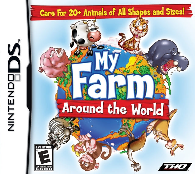 My Farm Around the World Front Cover - Nintendo DS Pre-Played