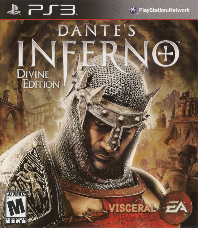 Dante's Inferno Front Cover - Playstation 3 Pre-Played