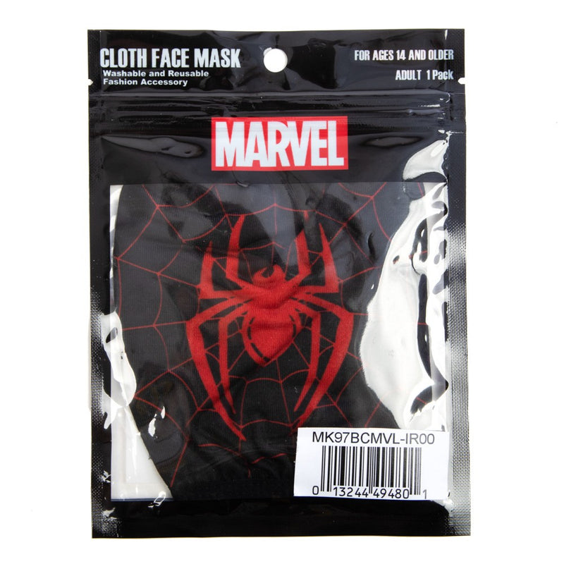 Marvel Spider Man Miles Morales Adjustable Face Cover