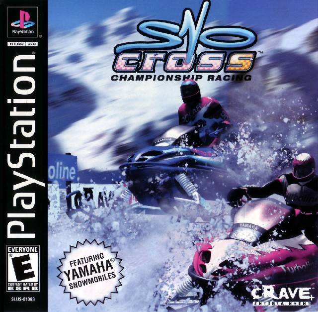 Sno Cross Championship Racing Front Cover - Playstation 1 Pre-Played