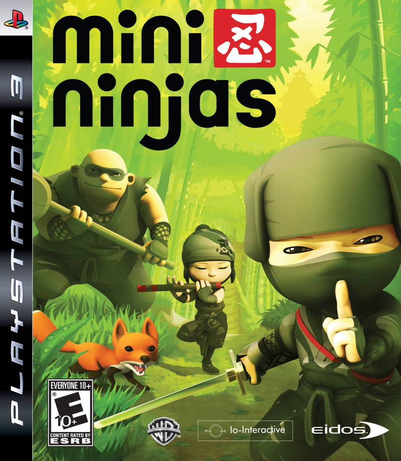 Mini Ninjas Front Cover - Playstation 3 Pre-Played