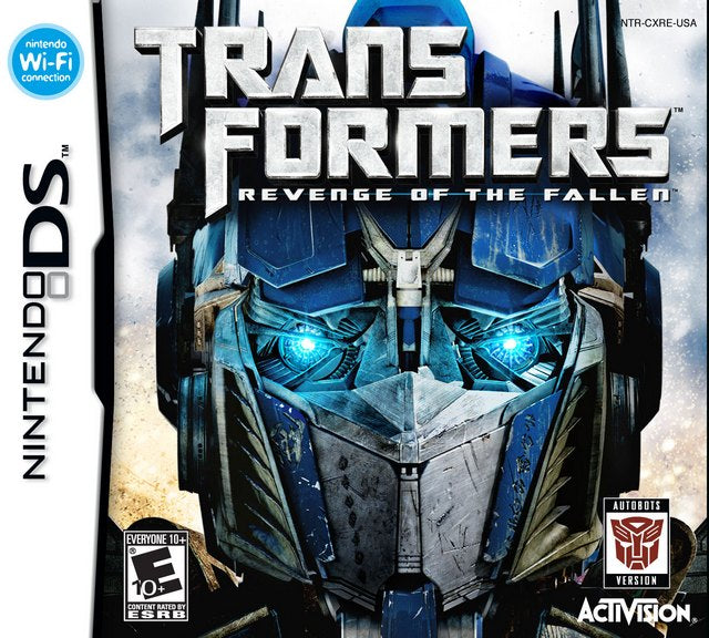 Transformers Revenge of the Fallen Autobots Front Cover - Nintendo DS Pre-Played