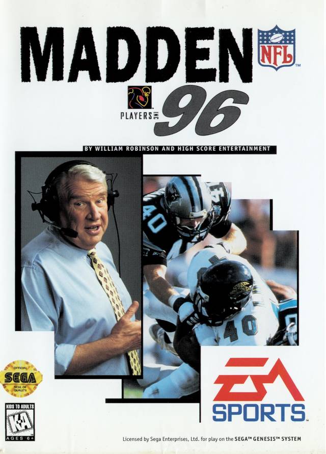 Madden 96 Football - Sega Genesis Pre-Played