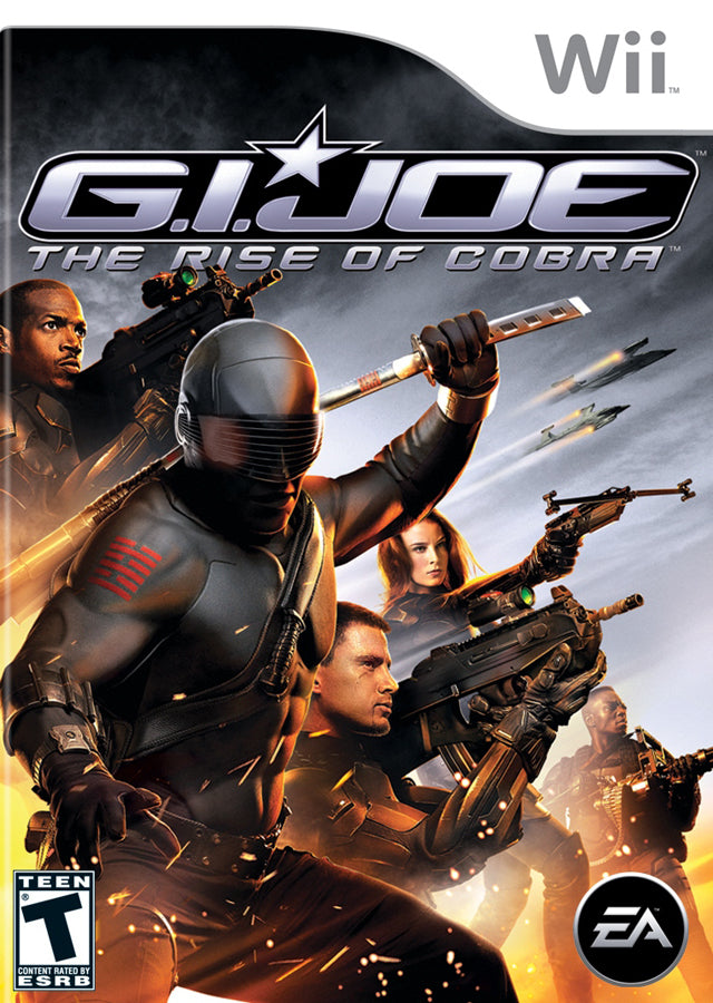 G.I. Joe Rise of Cobra Front Cover - Nintendo Wii Pre-Played
