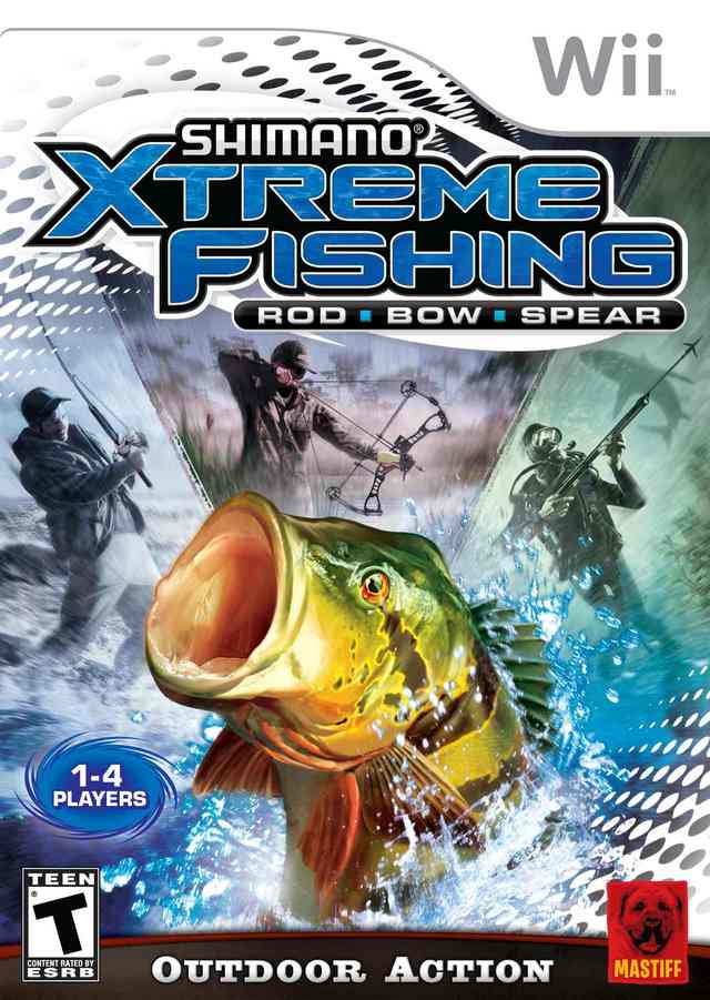 Shimano Xtreme Fishing Front Cover - Nintendo Wii Pre-Played