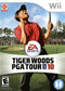 Tiger Woods PGA Tour 10 Front Cover - Nintendo Wii Pre-Played