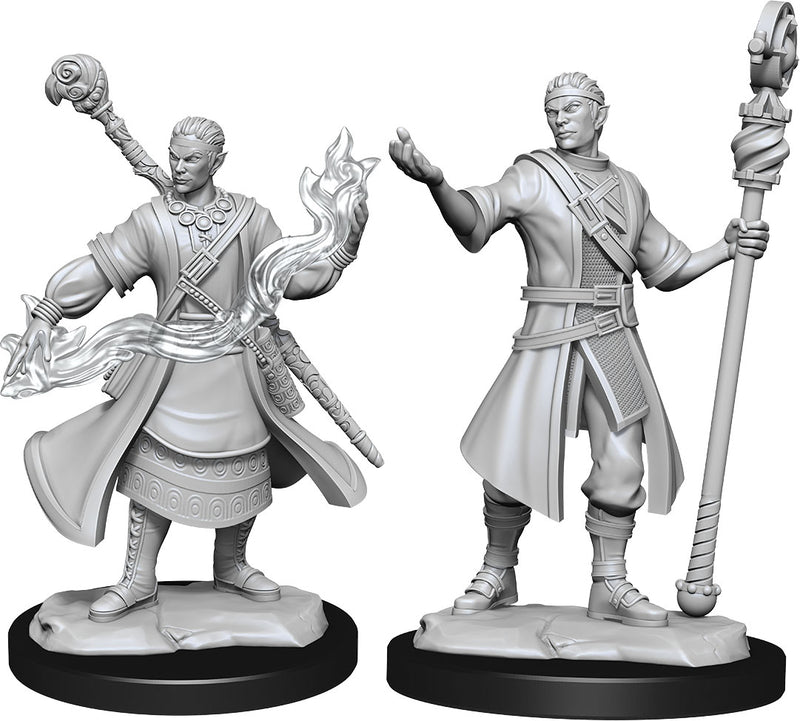 Half-Elf Wizard Male W14 - Dungeons & Dragons Nolzur's Marvelous Unpainted Miniatures