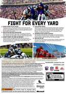 Madden NFL 10 Back Cover - Xbox 360 Pre-Played