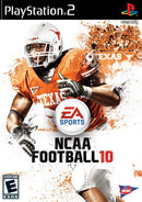 NCAA Football 2010 Front Cover - Playstation 2 Pre-Played