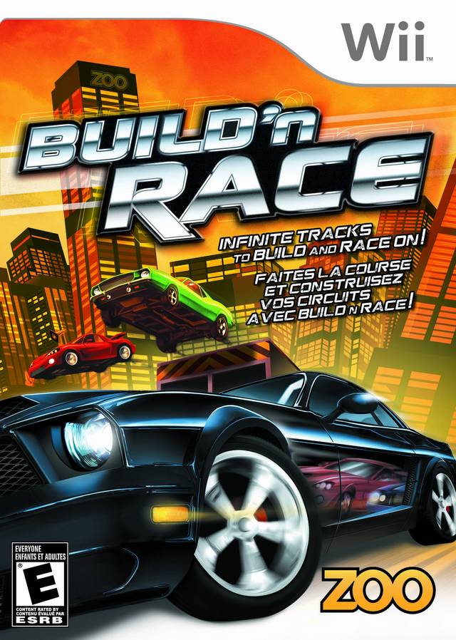 Build n' Race Front Cover - Nintendo Wii Pre-Played