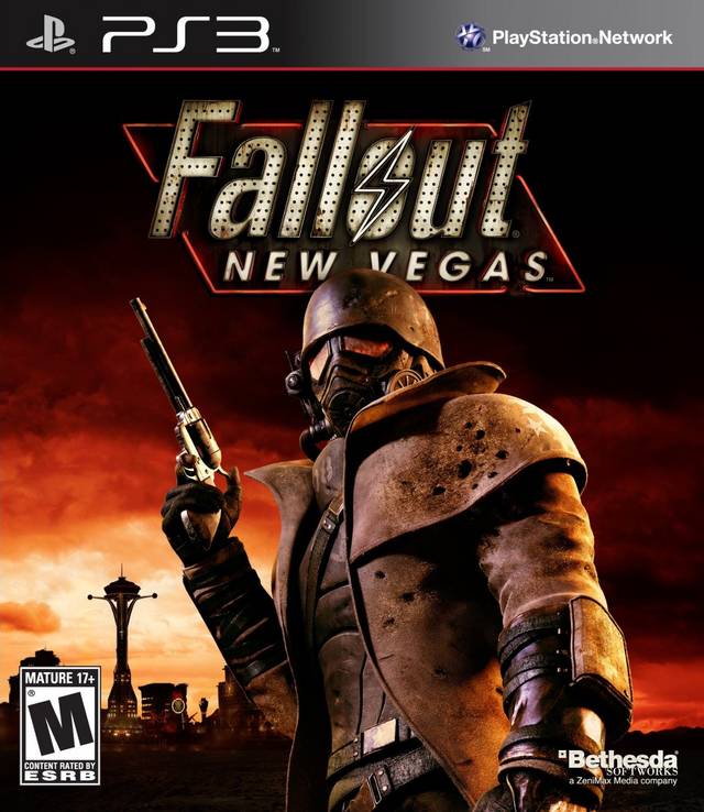 Fallout New Vegas Front Cover - Playstation 3 Pre-Played