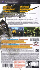 SOCOM US Navy Seals Fireteam Bravo 3 Back Cover - PSP Pre-Played