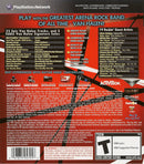 Guitar Hero Van Halen Back Cover - Playstation 3 Pre-Played