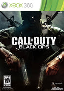 Call of Duty Black Ops Front Cover - Xbox 360 Pre-Played