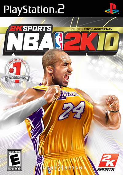 NBA 2K10 Front Cover - Playstation 2 Pre-Played