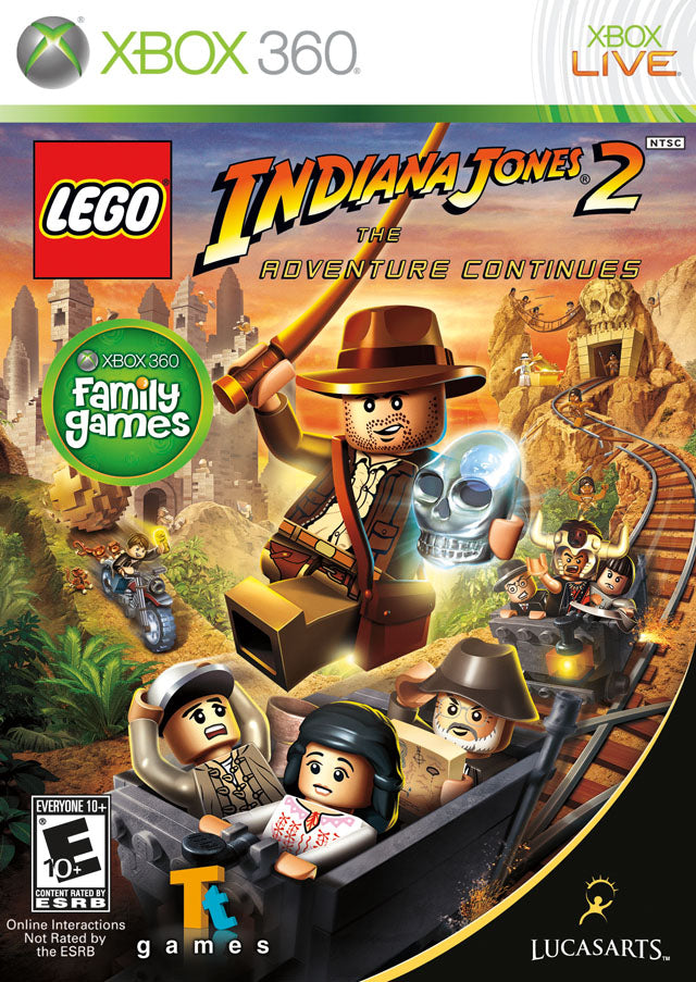 LEGO Indiana Jones 2 The Adventure Continues  - Xbox 360 Pre-Played