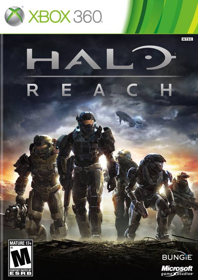 Halo Reach Front Cover - Xbox 360 Pre-Played