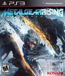 Metal Gear Rising Revengeance Front Cover - Playstation 3 Pre-Played