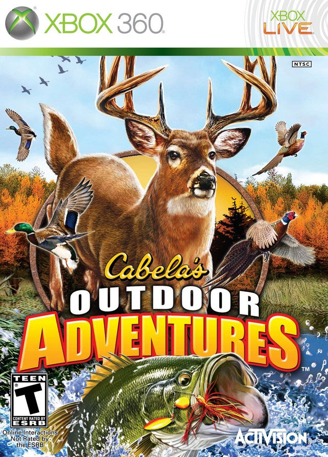 Cabela's Outdoor Adventures Front Cover - Xbox 360 Pre-Played