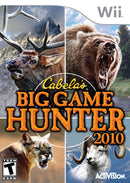 Cabela's Big Game Hunter 2010 Front Cover - Nintendo Wii Pre-Played