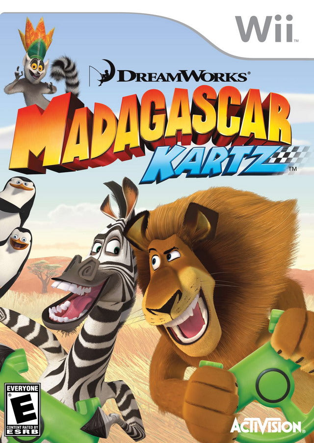 Madagascar Kartz - Nintendo Wii Pre-Played