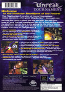 Unreal Tournament Back Cover - Playstation 2 Pre-Played