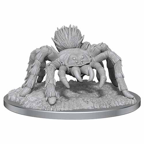 Giant Spider W18 - WizKids Deep Cuts Unpainted Miniatures