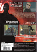 Resident Evil Code: Veronica X Back Cover - Playstation 2