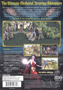 Heroes of Might and Magic: Quest for the Dragon Bone Staff Back Cover - Playstation 2 Pre-Played
