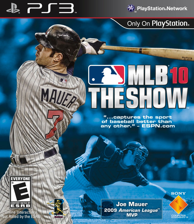 MLB 10 The Show Front Cover - Playstation 3 Pre-Played