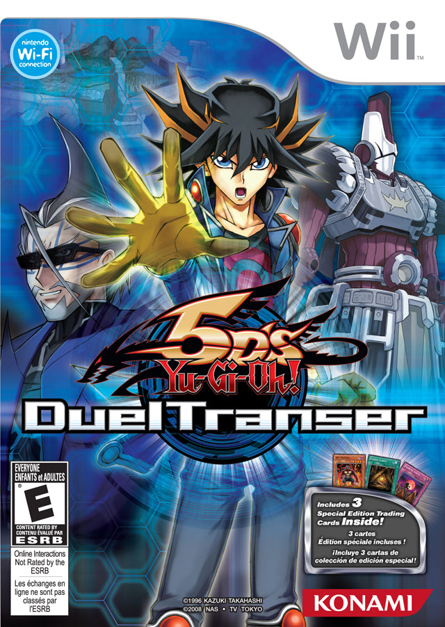 Yu-Gi-Oh! 5D's Duel Transer Front Cover - Nintendo Wii Pre-Played