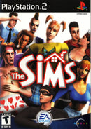 The Sims Front Cover - Playstation 2 Pre-Played