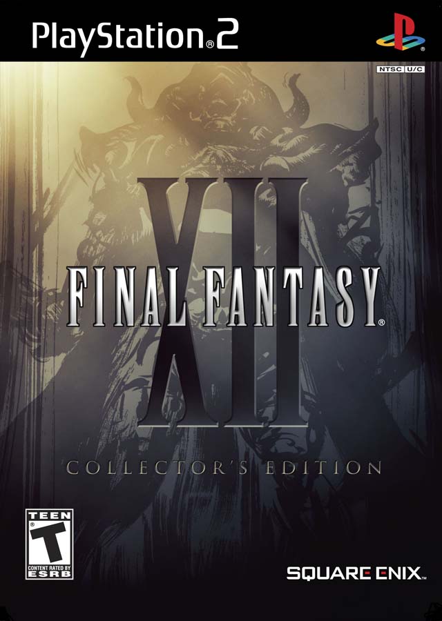 Final Fantasy 12 Collector's Edition Front Cover - Playstation 2 Pre-Played