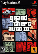 Grand Theft Auto 3 Front Cover - Playstation 2 Pre-Played