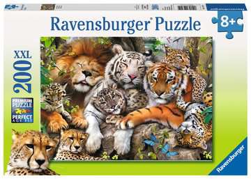 Big Cat Nap XXL 200 Piece Puzzle