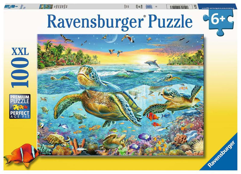 Swim with Sea Turtles XXL 100 Piece Puzzle