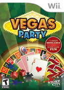 Vegas Party Front Cover - Nintendo Wii Pre-Played