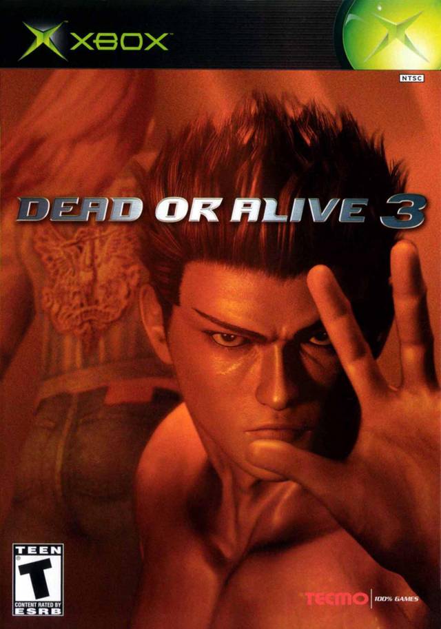 Dead or Alive 3 Front Cover - Xbox Pre-Played