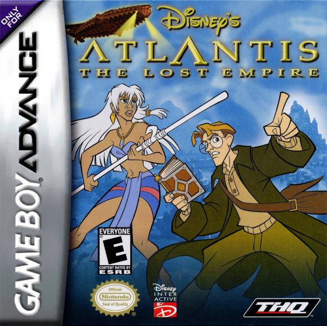 Atlantis The Lost Empire - Nintendo Gameboy Advance Pre-Played